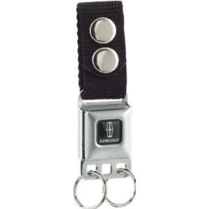 Lincoln Seat Belt Buckle Style Keychain