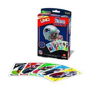  Fundex Games New England Patriots Nfl Uno Toys & Games