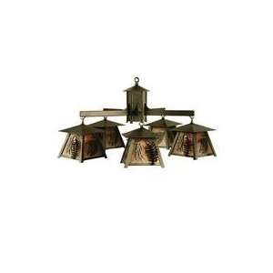  40W Scotch Pine 5 Lt Chandelier