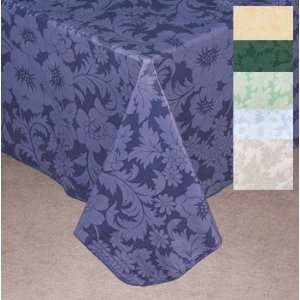  Classic Floral Bordeaux Tablecover 60x84 Oblong