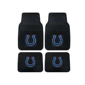   Front and Rear All Weather Floor Mats   Indianapolis Colts Automotive