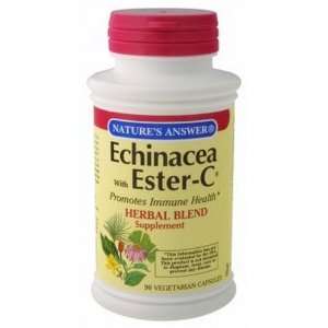  Natures Answer Echinacea W/Ester C Veggi 90 Caps Health 