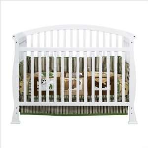   Convertible Crib with Toddler Rail in White (2 Pieces)