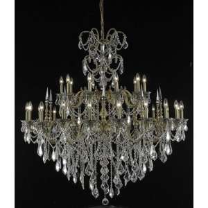  Elegant Lighting 9730G53PW/EC chandelier from Athena 