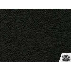   Ford BLACK Fake Leather Upholstery Fabric By the Yard 