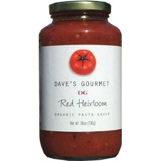 Daves Gourmet Organic Red Heirloom Pasta Sauce   26 Ounces