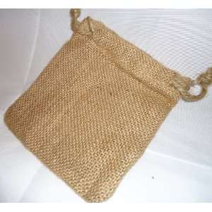  4 X 4 Burlap Pouch 