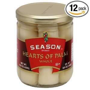 Asian Harvest Heart of Palm, Whole, 14.8 Ounce (Pack of 12)  