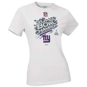  New York Giants Womens Super Bowl XLVI Champions Locker 