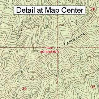   Quadrangle Map   Park, Idaho (Folded/Waterproof)