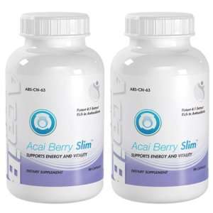  Berry Slim Energy Vitality Weight Loss Acai Berry Extract 900mg 180 