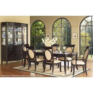   Signature Dining Room Glass Top Dining Table Set