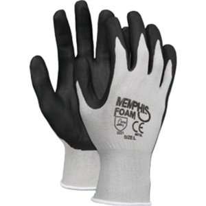   Knit Gloves With Nitrile foam Palm/Fingers, Medium