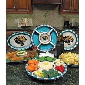  Jacksonville Jaguars Memory Company Team Ceramic Plate NFL 
