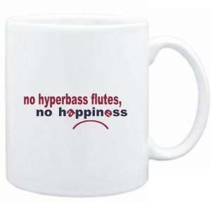  Mug White  NO Hyperbass Flutes NO HAPPINESS Instruments 
