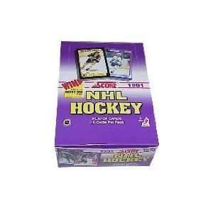  1990/91 Score NHL American Box