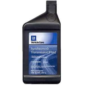 Gm Transmission Fluid, Synchromesh