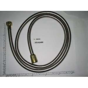   metal hose; inInfinity Satin Nickel/Polished Brass