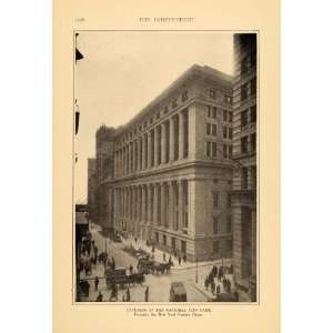 1908 Print Exterior National City Bank NY Custom House 