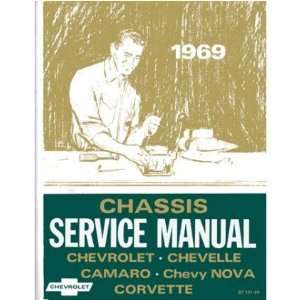 1969 CAMARO CHEVELLE CORVETTE NOVA Shop Service Manual