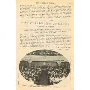  1900 Childrens Theater In New York City 