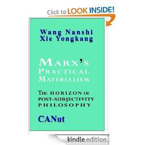 Marxs Practical Materialism The Horizon of Post Subjectivity 