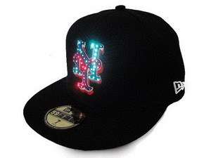NY Mets 59 Fifty LED New Era Hat  