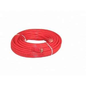    Red 50 Foot Cat 5e 350MHz Snagless Ethernet Cable Electronics
