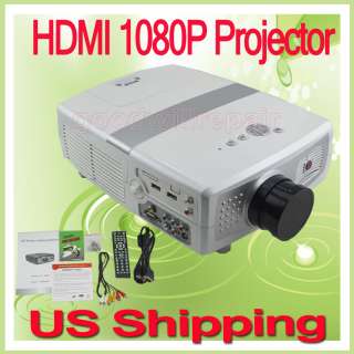 HD LED 169 Home Cinema LCD Projector HDMI+TV LED66  