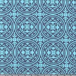  45 Wide Chestnut Hill Ironwork Deep Water Fabric By The 