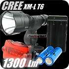 CREE XM L T6 LED 1600Lm Headlamp Headlight Zoomable Rechargeable LiPO 