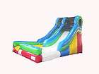 Used Commercial Inflatable Wet Slide Big Kahuna Water Slide Moon Jump 