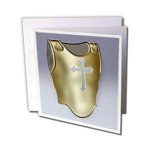  777images Designs Christian   Golden armor with the Christian 
