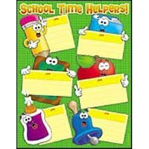 SCHOOL TIME HELPERS FRIENDLY CHART Toys & Games