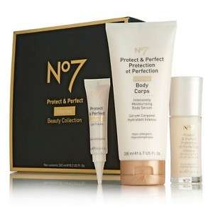 Boots No7 Protect & Perfect 3 piece Skincare Set NEW  
