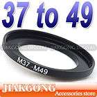 49mm 55mm 49 55 mm Step Up Filter Ring Stepping Adapter items in 