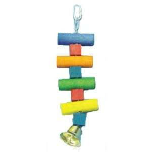   Dowel Block Bell (Catalog Category Bird / Bird Toys plastic Acrylic