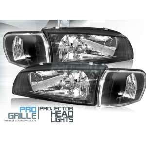  Subaru Impreza Headlights JDM Black Headlights With Corner 