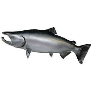   49 King Salmon Half Mount Fish Replica   Taxidermy