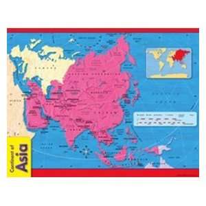 CHART CONTINENT OF ASIA Toys & Games