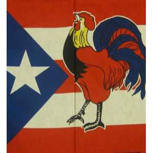  Puerto Rico Rooster Bandana