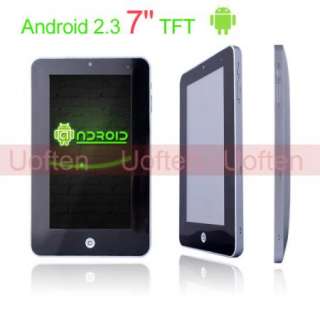 4GB Android 2.3 7 Inch TFT Touch Screen 256MB MID Tablet PC WiF 