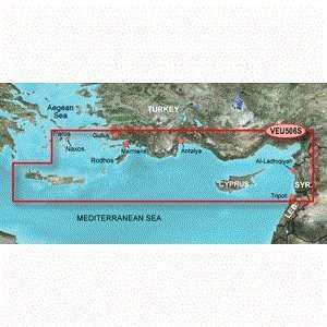  Garmin VEU506S   Crete To Cyprus   SD Card GPS 