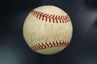 1972 NLCS Playoffs Game Used Baseball From Augie Donatelli *Clemente 