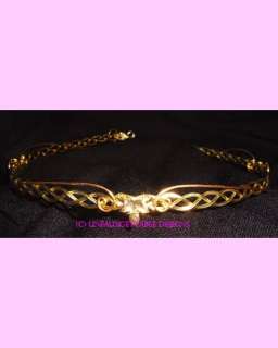 THIS LISTING IS FOR A SINGLE CIRCLET, AVAILABLE IN SILVER OR GOLD 