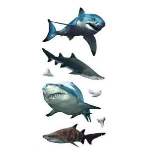  Sharks Scrapbook Stickers