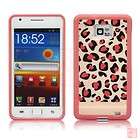 Pink Leopard Design Hard Back Case Cover for Samsung Galaxy S II i9100 