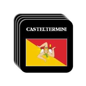  Italy Region, Sicily (Sicilia)   CASTELTERMINI Set of 4 
