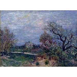 FRAMED oil paintings   Alfred Sisley   24 x 18 inches   Border of the 