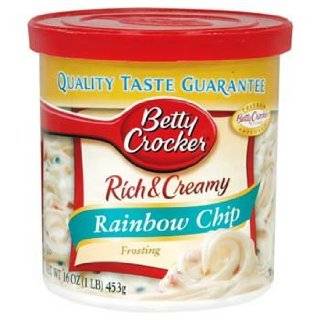 Betty Crocker Supermoist Cake Mix, Rainbow Chip, 18.25 Ounce Boxes 